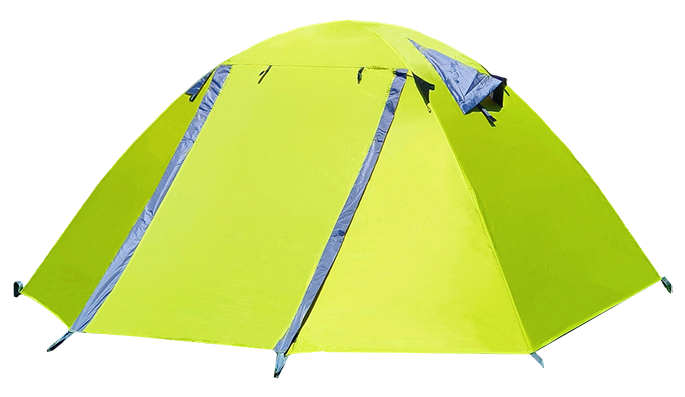 Tienda de Senderismo Ligera Impermeable para 2–4 Personas