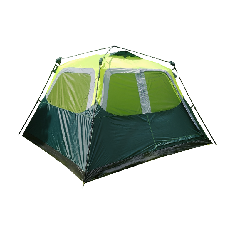 Tienda de campaña automática para 4 a 8 personas con ventanas de malla