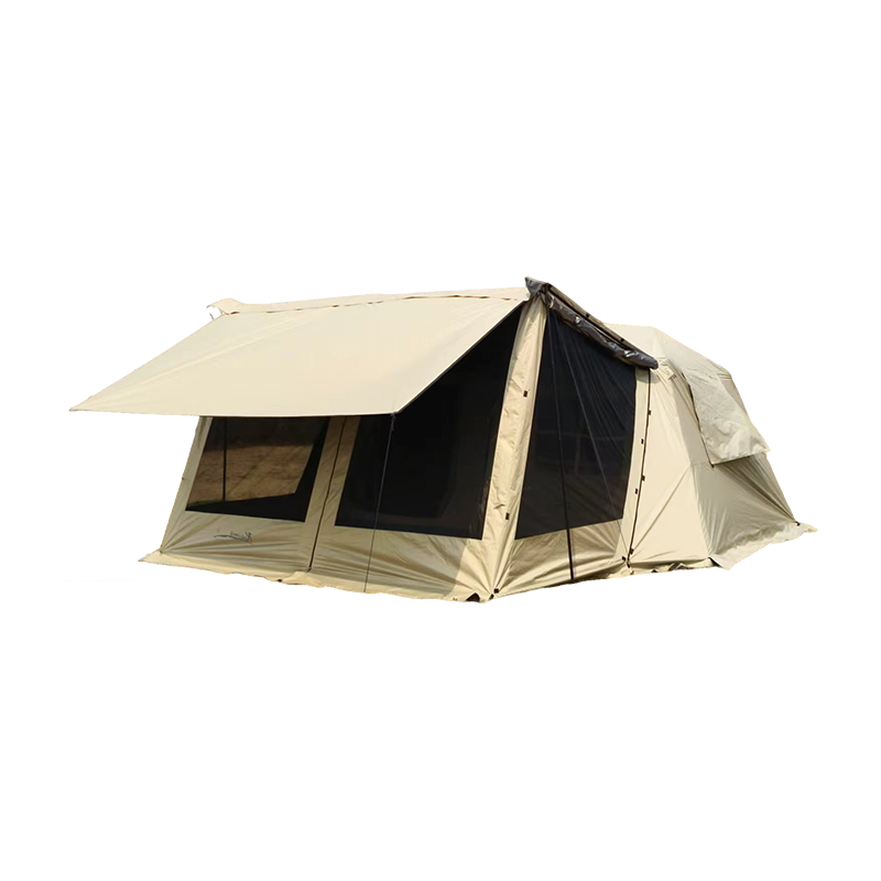 Tienda de Camping Estilo Cima para 6–13 Personas con Postes Automáticos